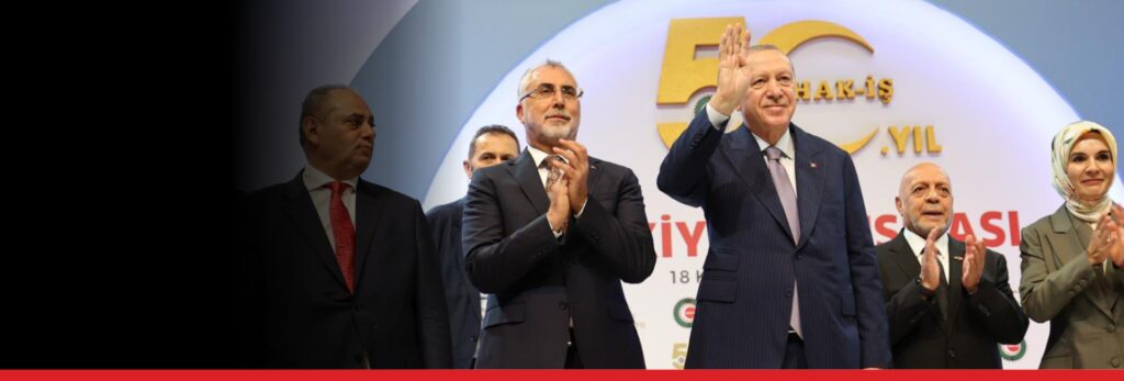 HAK-İŞ Konfederasyonu<br />
Kuruluş Yılı Programı’ndayız